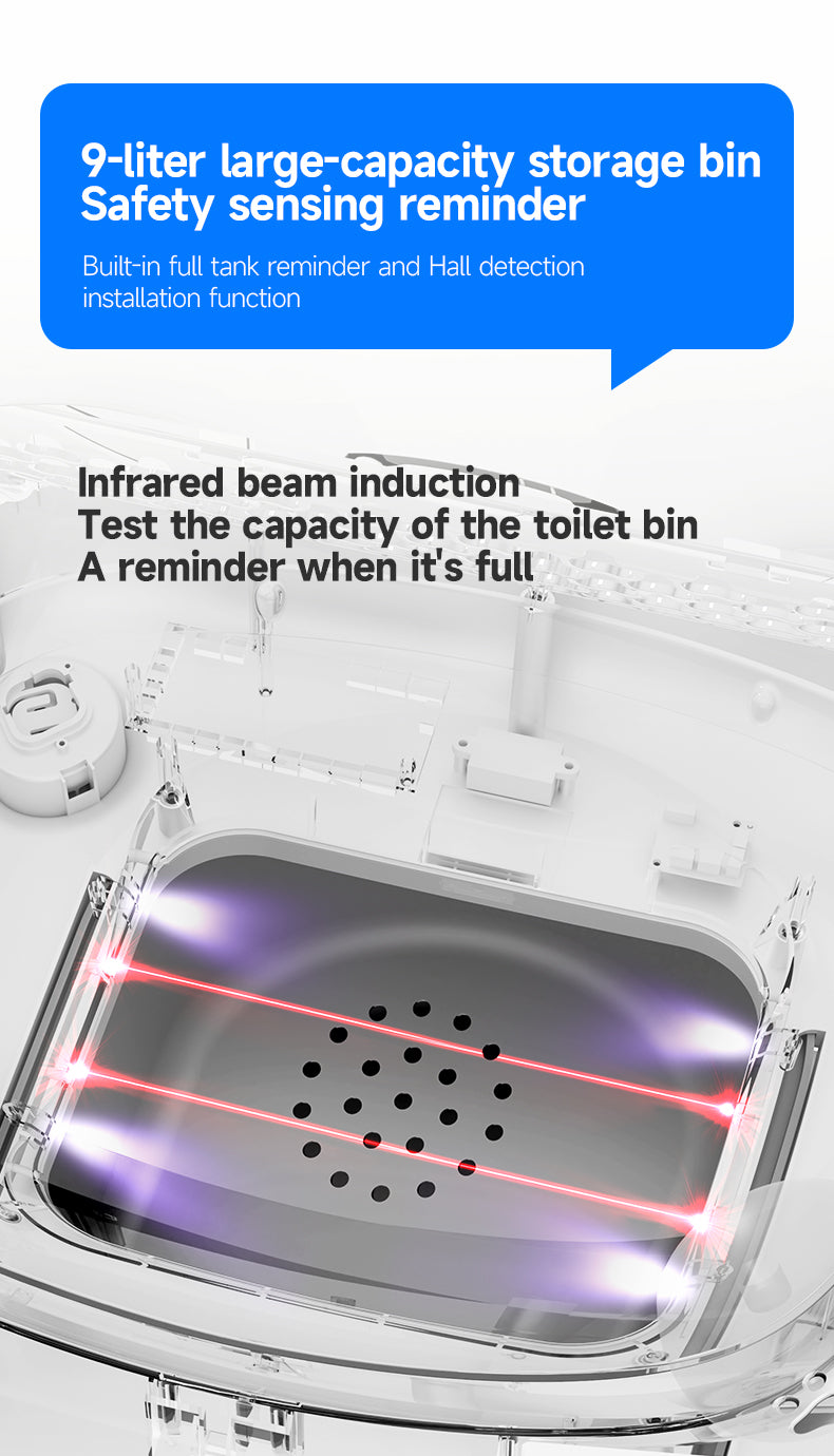 Never Guess What Your Cat Does – V9Pro Smart Litter Box with Full HD Rotating Camera & Odor Control