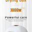 T9 Electric Clothes Dryer with 1200W Fast Heating, Ozone Deodorizing, Smart Temperature Control & 45L Capacity for Home Use