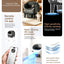 Camera Open Cat Litter Box, App Remote Control Self-Cleaning Litter Box with Gravity Sensor, Microwave Radar & Silver Ion Inner Wall