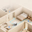 HD Pet Robot with Voice Interaction, Infrared Laser Teaser, Auto Obstacle Avoidance & Self-Recharging