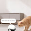 HD Pet Robot with Voice Interaction, Infrared Laser Teaser, Auto Obstacle Avoidance & Self-Recharging