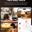 Smart Pet Companion Robot – HD Camera for Real-Time Viewing, Two-Way Voice, Interactive Wand Toy & Red Laser, Auto Obstacle Avoidance & Auto Recharge