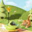 Remote Control Treat Toy Car Interactive Pet Puzzle Toy with Laser & Auto Standby