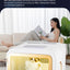A9 Foldable Pet Dryer Box — 68L Large Capacity with Ozone Sterilization & Cat Stroking Window