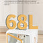 A9 Foldable Pet Dryer Box — 68L Large Capacity with Ozone Sterilization & Cat Stroking Window