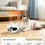 Smart Pet Companion Robot – HD Camera for Real-Time Viewing, Two-Way Voice, Interactive Wand Toy & Red Laser, Auto Obstacle Avoidance & Auto Recharge