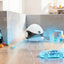 HD Pet Robot with Voice Interaction, Infrared Laser Teaser, Auto Obstacle Avoidance & Self-Recharging