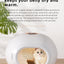 T9 Electric Clothes Dryer with 1200W Fast Heating, Ozone Deodorizing, Smart Temperature Control & 45L Capacity for Home Use