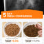 Q5 One-Touch Vacuum Sealing Pet Food Container – Keep Food Fresh Longer with Smart Constant Pressure & Large 10L Storage