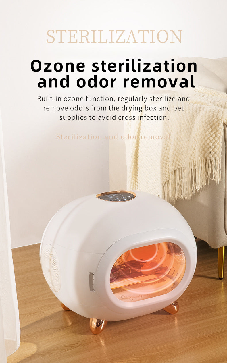 T9 Electric Clothes Dryer with 1200W Fast Heating, Ozone Deodorizing, Smart Temperature Control & 45L Capacity for Home Use