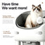 Camera Open Cat Litter Box, App Remote Control Self-Cleaning Litter Box with Gravity Sensor, Microwave Radar & Silver Ion Inner Wall