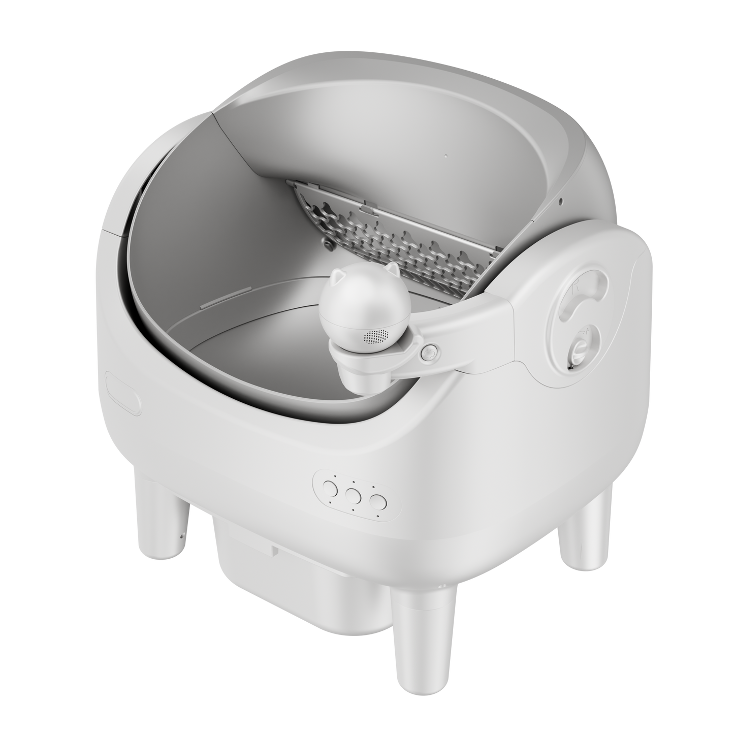 V9Pro Smart Self-Cleaning Litter Box with 360° Rotating Pet Camera & App Control