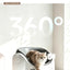 Camera Open Cat Litter Box, App Remote Control Self-Cleaning Litter Box with Gravity Sensor, Microwave Radar & Silver Ion Inner Wall