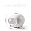 T9 Electric Clothes Dryer with 1200W Fast Heating, Ozone Deodorizing, Smart Temperature Control & 45L Capacity for Home Use