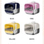 S1 Smart Stainless Steel Litter Box – Semi-Enclosed, Easy-Clean Removable Pan, Splash Guard, Optional Electric Scoop & Deodorizing Spray, Ideal for Smart Cat Homes