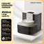 Upgraded Tiltable Oil Separation Dog Water Fountain – Large Capacity Pet Drinking Station with Remote, BPA-Free, Self-Cleaning Grease Filter for Cats