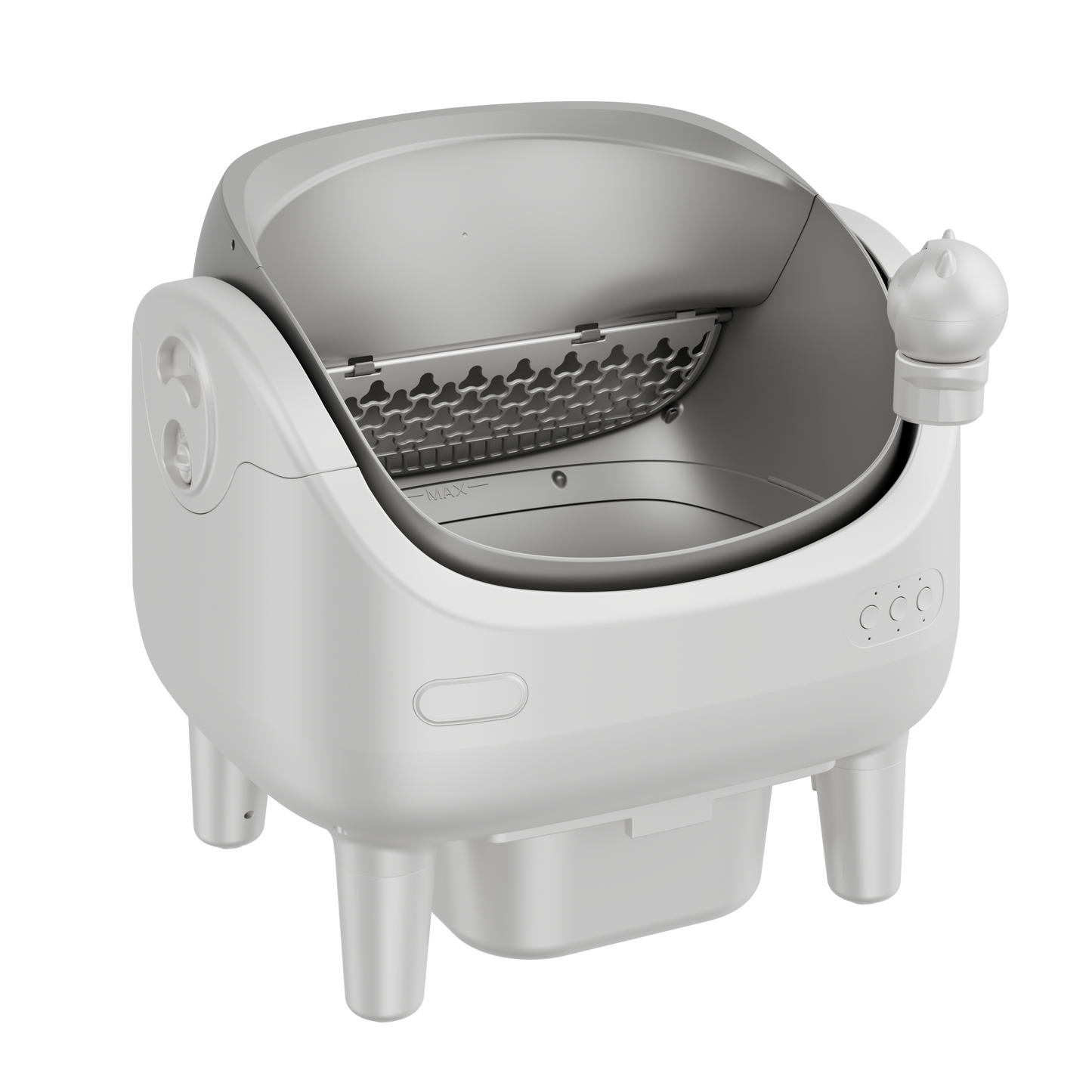 V9Pro Smart Self-Cleaning Litter Box with 360° Rotating Pet Camera & App Control