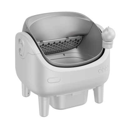 V9Pro Smart Self-Cleaning Litter Box with 360° Rotating Pet Camera & App Control