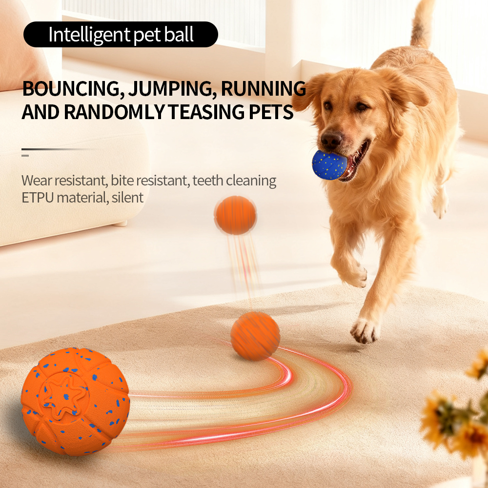 Q9-2 4th Gen Interactive Pet Ball – 3 Rolling Modes, Random Movement, Remote  Control (ETPU, 80mm)