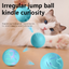 Q2 Interactive Pet Ball – 3 Vibration Modes & Flashing Lights (TPU, 5 Colors)