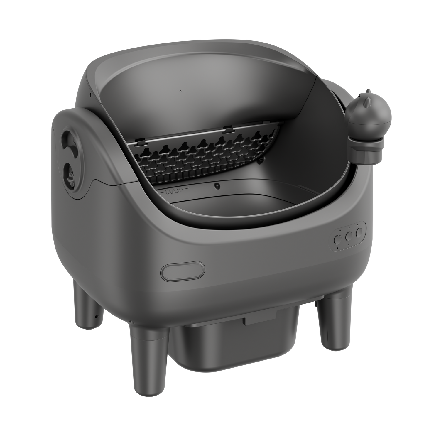 Never Guess What Your Cat Does – V9Pro Smart Litter Box with Full HD Rotating Camera & Odor Control