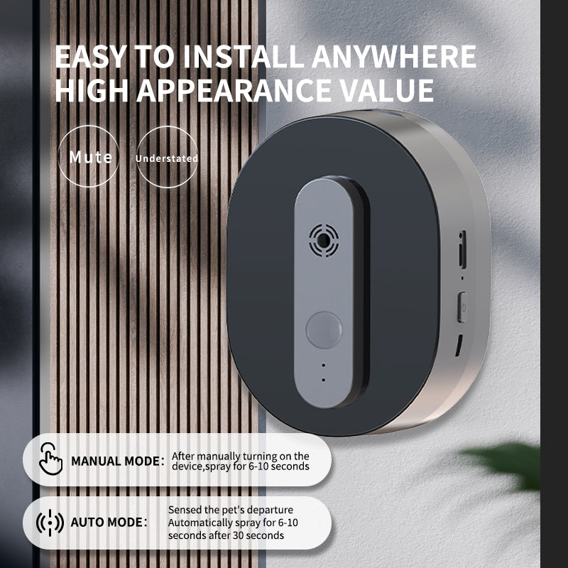 P1 Microwave Radar Induction Sprayer – USB & Rechargeable for Home or Pet Areas