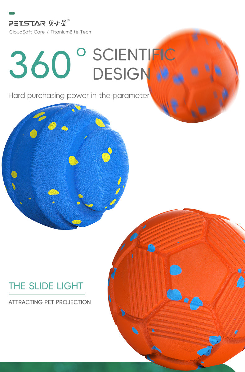 8cm ETPU Foam Pet Ball, High Elastic Bouncy Dog Chew Ball, Wear Resistant Bite Resistant Interactive Toy for Medium Large Dogs