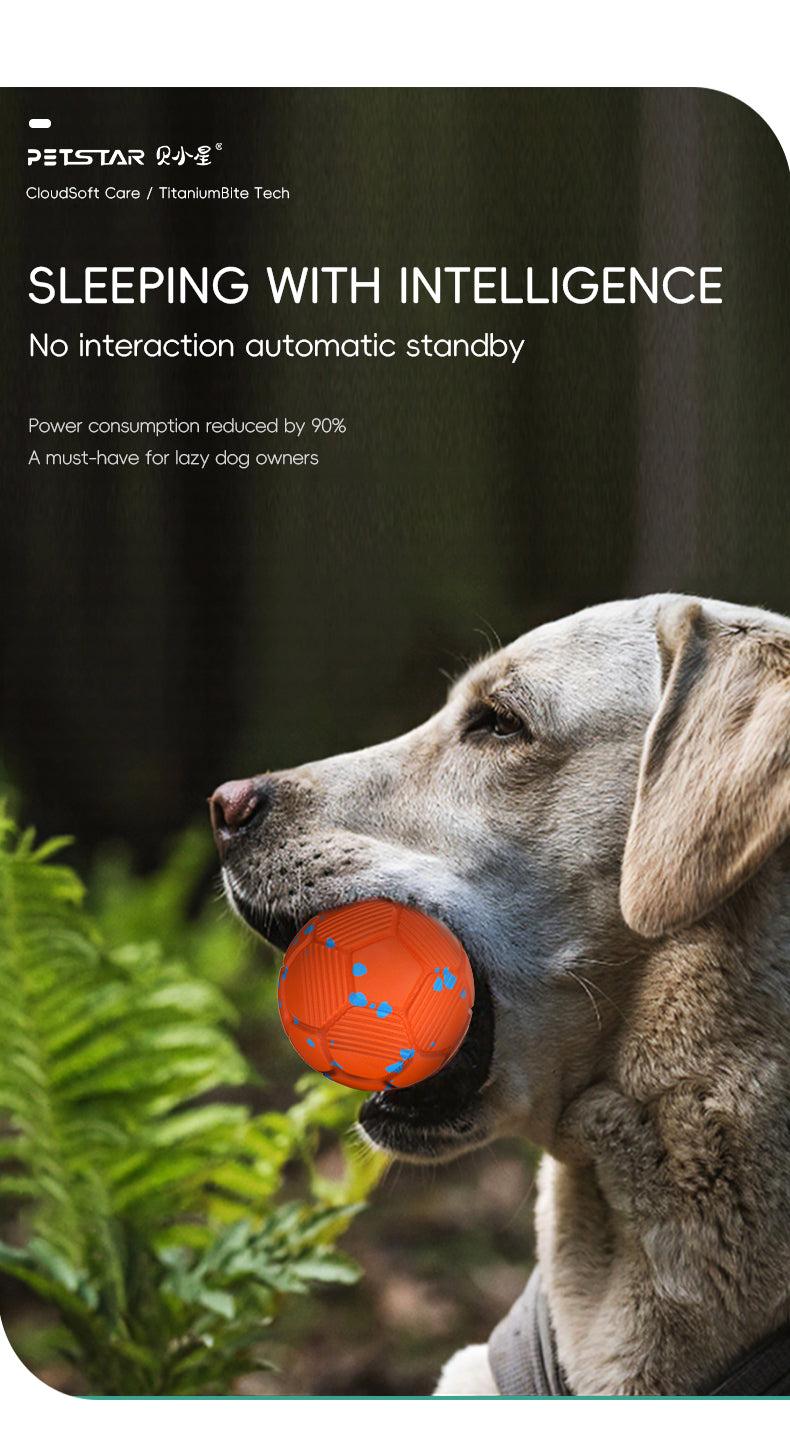 8cm ETPU Foam Pet Ball, High Elastic Bouncy Dog Chew Ball, Wear Resistant Bite Resistant Interactive Toy for Medium Large Dogs