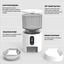 Smart Feeder Model X40 – 3L Capacity, App Control, Real-Time Video & Anti-Jam Design