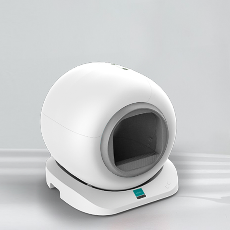 X26 Smart Litter Box – App Remote Control, Silver-Ion Antibacterial, Multi-Cat Recognition with Temp/Humidity Display & One-Click Litter Change