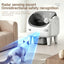 Camera Open Cat Litter Box, App Remote Control Self-Cleaning Litter Box with Gravity Sensor, Microwave Radar & Silver Ion Inner Wall