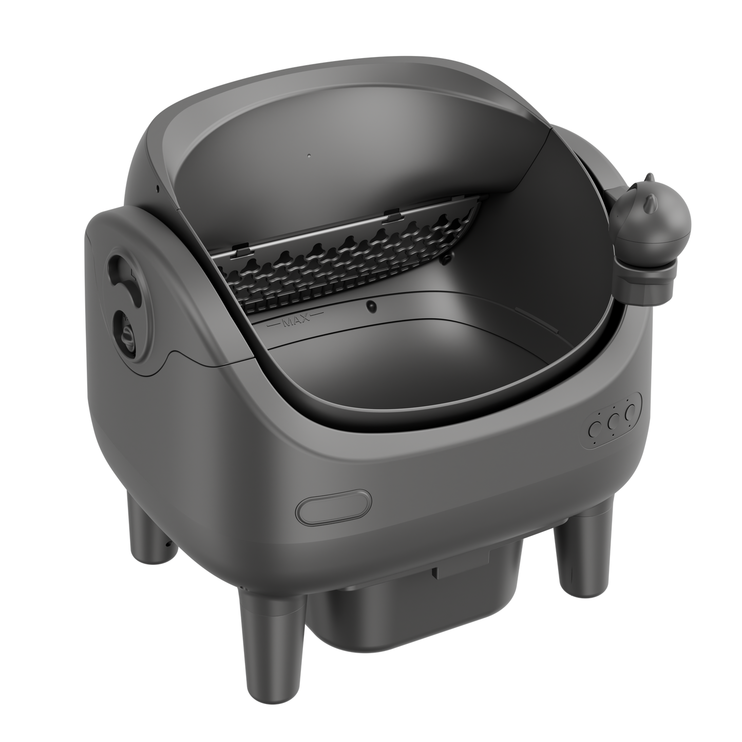 Never Guess What Your Cat Does – V9Pro Smart Litter Box with Full HD Rotating Camera & Odor Control