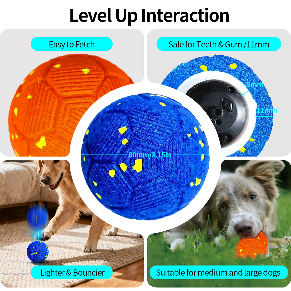 Portable Deep Tissue Vibrating Massage Ball with LED Indicator, Remote Control & 3 Vibration Modes