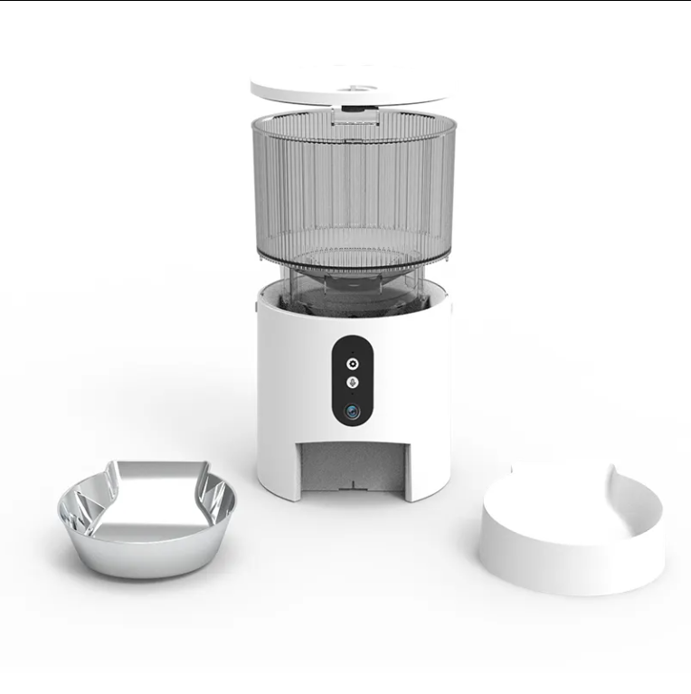 Smart Feeder Model X40 – 3L Capacity, App Control, Real-Time Video & Anti-Jam Design
