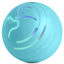 Q2 Interactive Pet Ball – 3 Vibration Modes & Flashing Lights (TPU, 5 Colors)