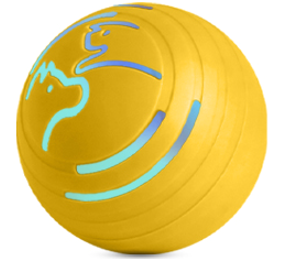 Q2 Interactive Pet Ball – 3 Vibration Modes & Flashing Lights (TPU, 5 Colors)