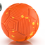 8cm ETPU Foam Pet Ball, High Elastic Bouncy Dog Chew Ball, Wear Resistant Bite Resistant Interactive Toy for Medium Large Dogs