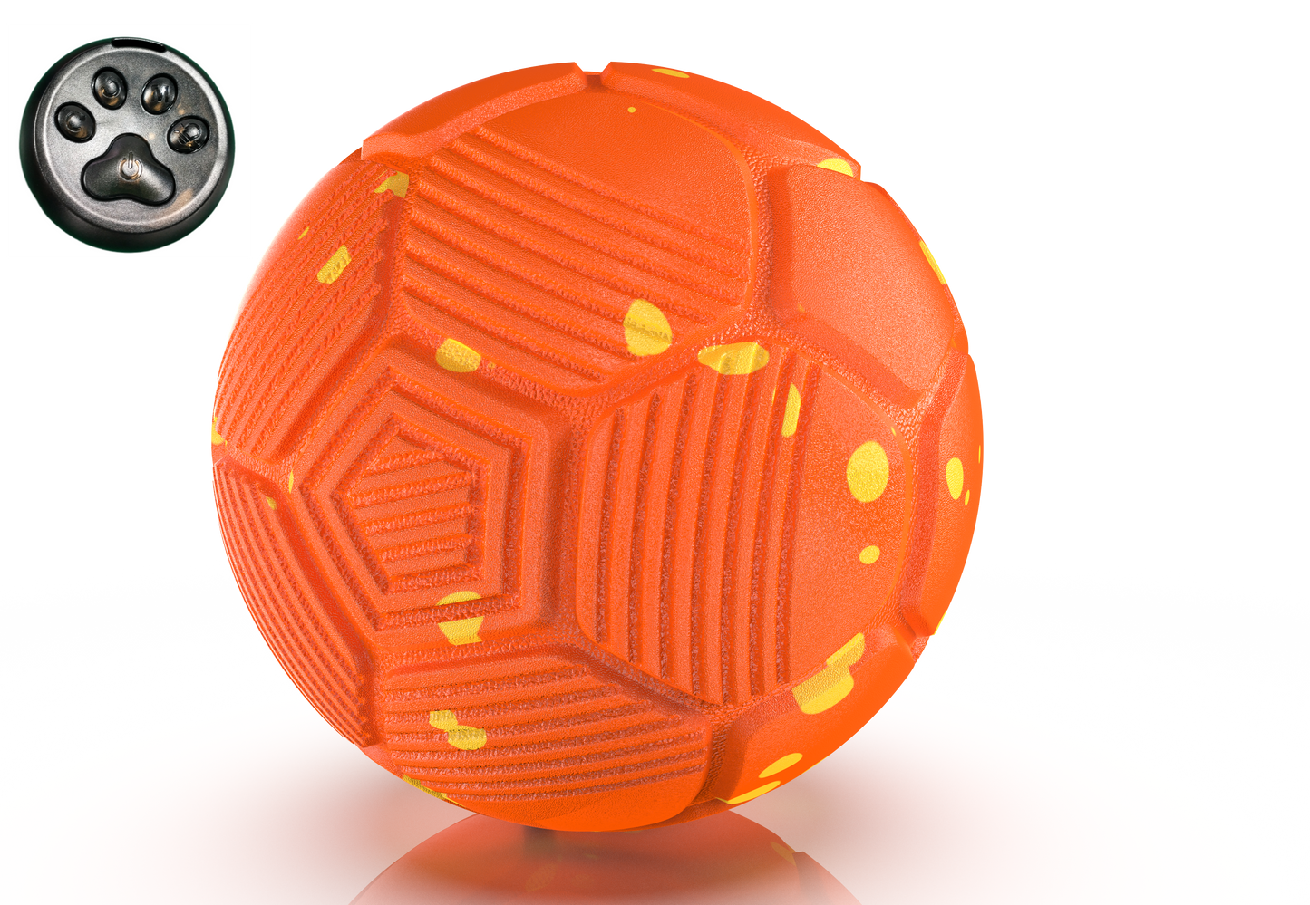 8cm ETPU Foam Pet Ball, High Elastic Bouncy Dog Chew Ball, Wear Resistant Bite Resistant Interactive Toy for Medium Large Dogs