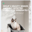 Intelligent tipping bucket cat litter basin - automatic deodorization spray system