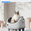 V7 Smart Cat Litter Box – App Remote Control | Auto-Cleaning + Leveling + Litter Change + Odor Control