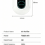 Smart Elliptical Air Purifier & Sterilizer – Ozone & Formaldehyde Removal, APP Control, Quiet Operation, Mosquito Repellent for Home
