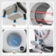 Self Cleaning Cat Litter Box Open-Top Automatic Litter Box for Multiple Cats with Safety Sensors Includes Liner Bags and Litter Mat Grey