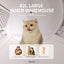 Automatic Self-Cleaning Litter Box – Live Video, Voice Chat, Multi-Cat Sensors & One-Button Sand Change