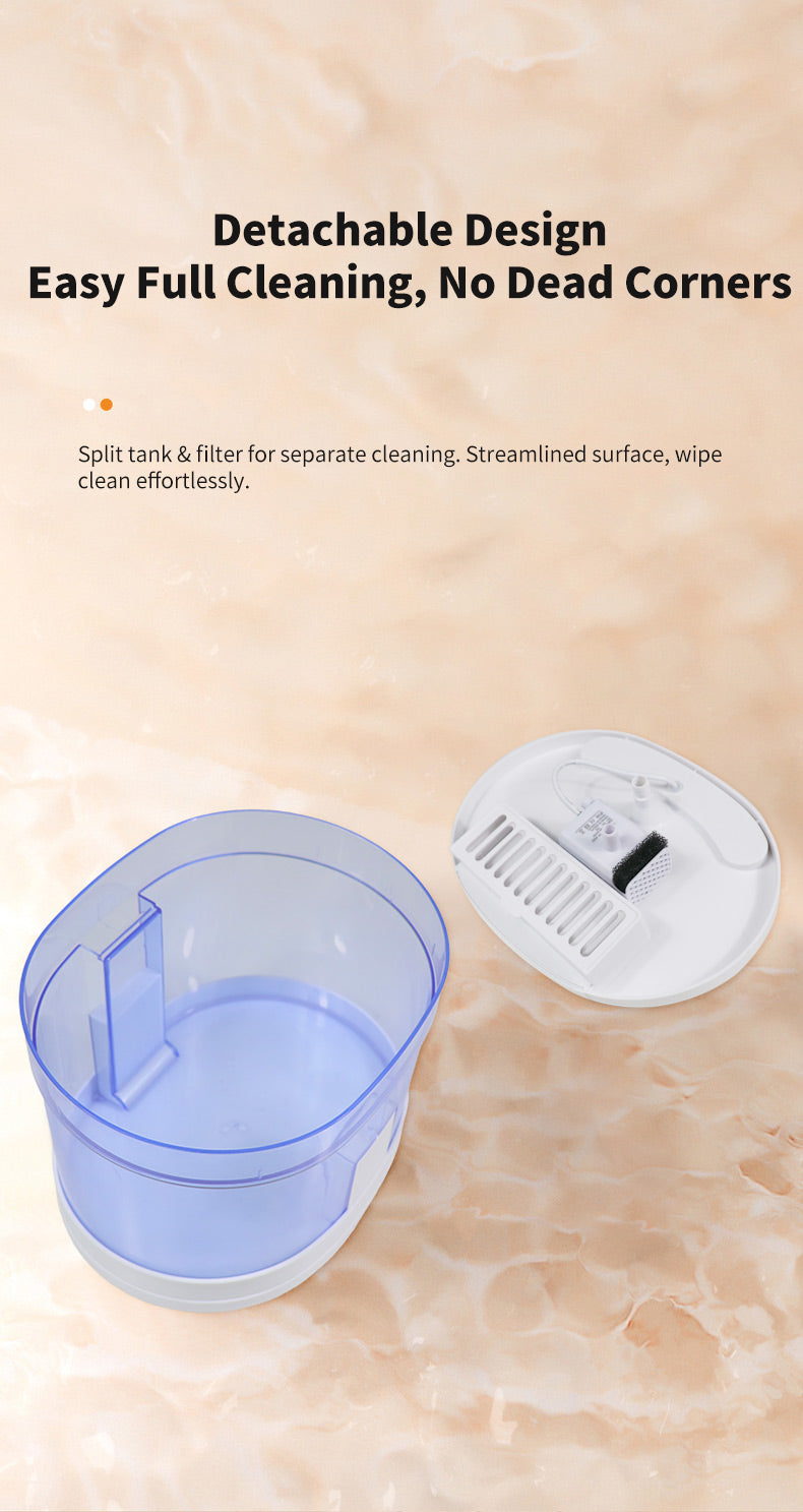 Automatic Pet Water Dispenser – Infrared Cat Sensor, 3 Water Modes, Removable Tank & Filter for Easy Cleaning
