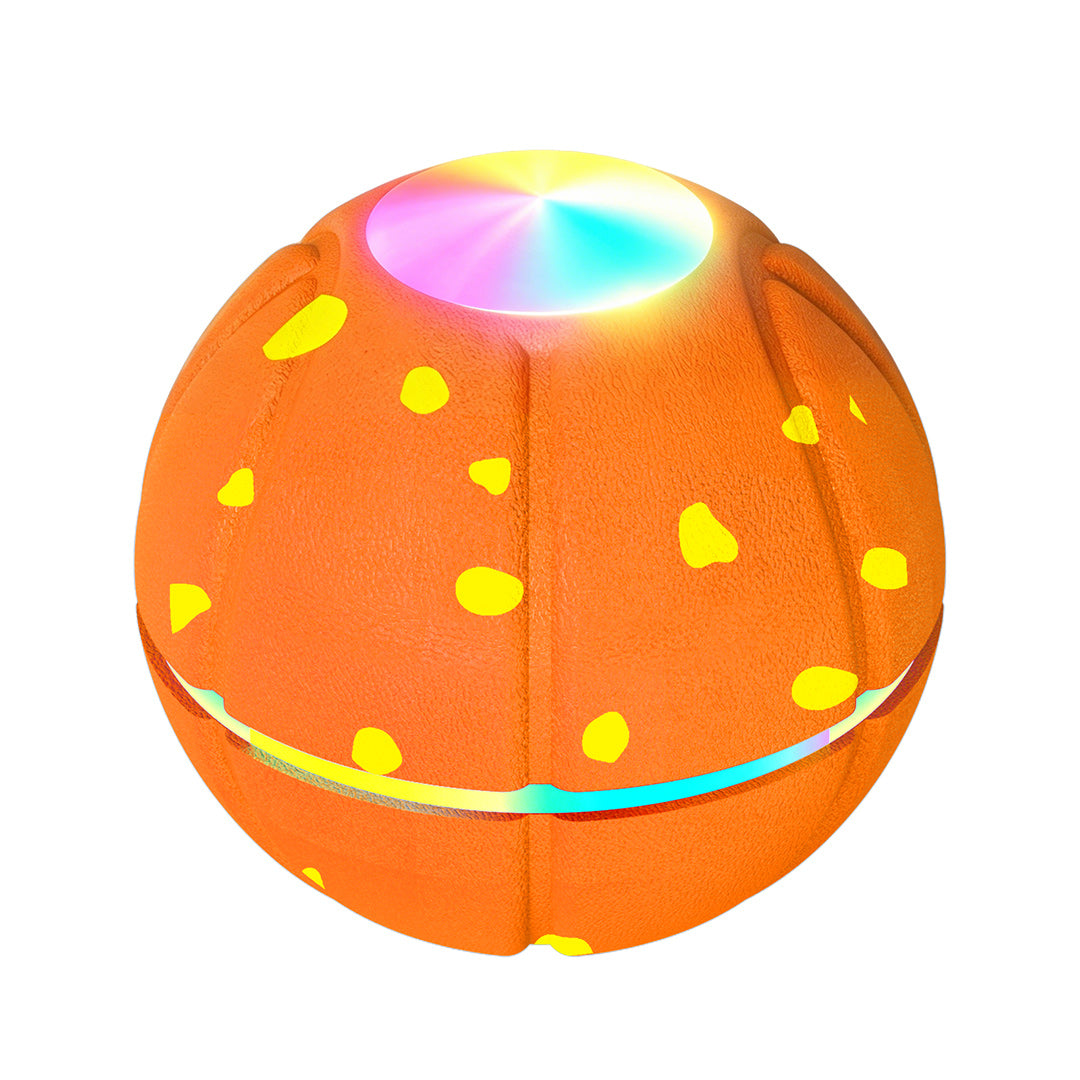 Pet Ball Q11 (5th Gen) – Rechargeable Interactive Toy with Remote Control, Flashing Light & 3 Vibration Modes for Dogs/Cats
