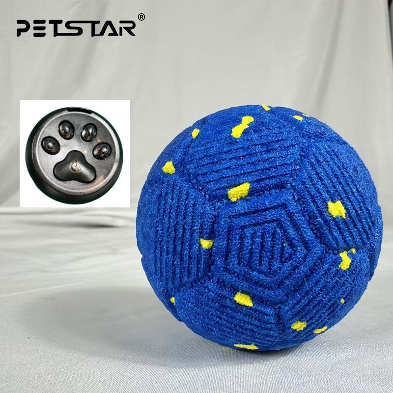 Portable Deep Tissue Vibrating Massage Ball with LED Indicator, Remote Control & 3 Vibration Modes