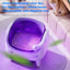V8 open top Self-Cleaning Litter Box: Auto Rake, One-Click Empty, UV Light & Odor Control