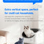 V8 open top Self-Cleaning Litter Box: Auto Rake, One-Click Empty, UV Light & Odor Control