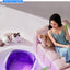 V8 open top Self-Cleaning Litter Box: Auto Rake, One-Click Empty, UV Light & Odor Control