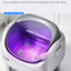 V8 open top Self-Cleaning Litter Box: Auto Rake, One-Click Empty, UV Light & Odor Control